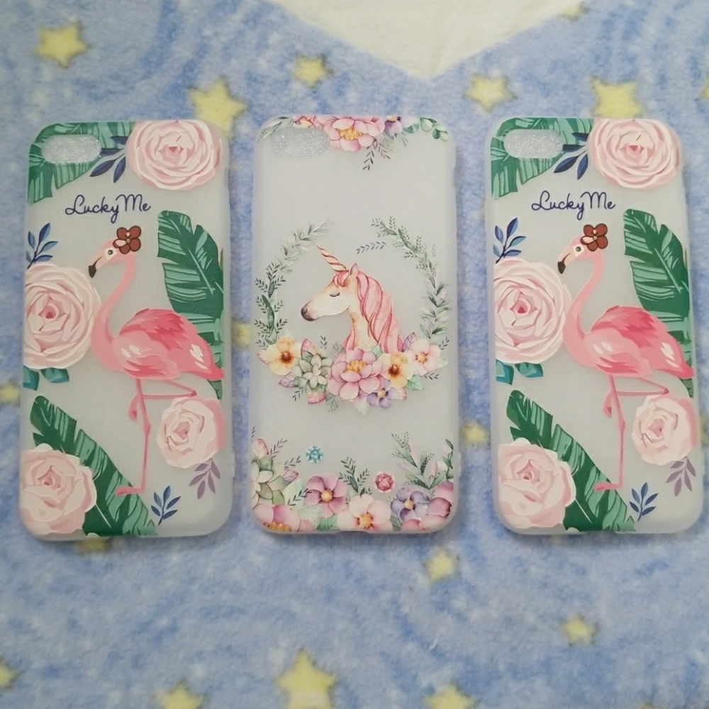 3 cases for iPhone 7/8 bundle